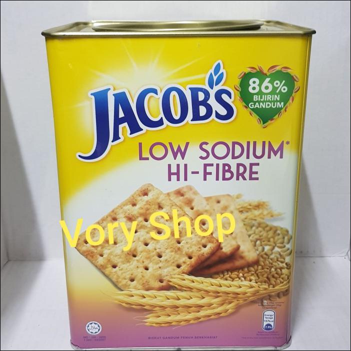 

JACOB'S BISCUIT LOW SODIUM HI - FIBRE 86% BIJIRIN GANDUM MALAYSIA 700G