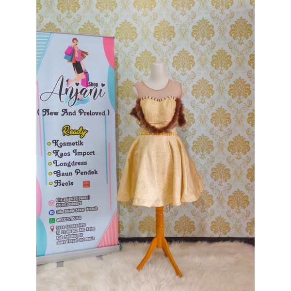 gaun prelov/bekas pakai singer