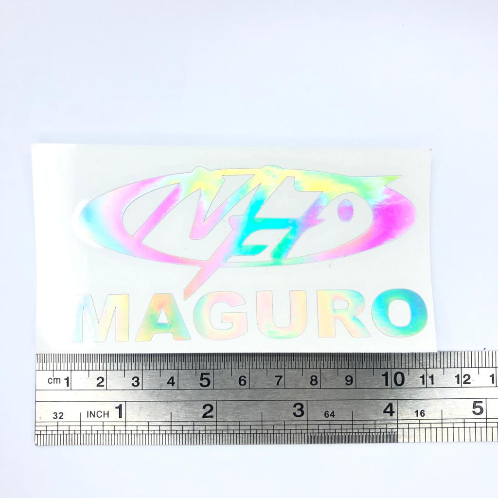 Cutting Sticker Brand Pancing MAGURO 1pcs Hologram