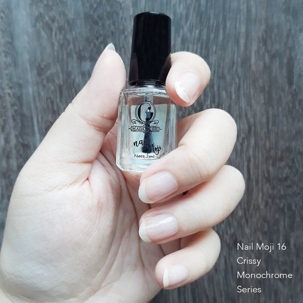 PROMO HABISIN STOK MADAME GIE Nail Moji (Monochrome Series)