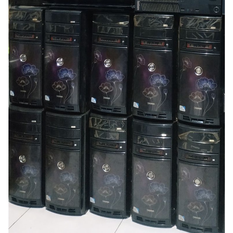 Bergaransi (GGP) CPU Komputer Rakitan Core2duo Ram 4GB SIAP PAKAI Termurah di Shopee