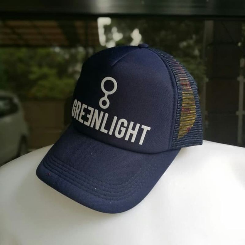 Topi jala trucker GREENLIGHT - SIlver/Ref Kwalitas distro- SURABAYA CUSTOM