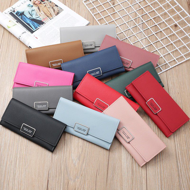 [ bisa COD ] ~ FOREVER YOUNG DOMPET WANITA IMPOR PANJANG