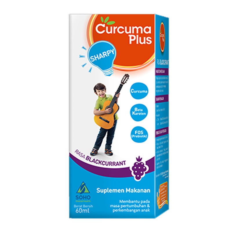 

Curcuma Plus Sharpy Blackcurrant 60ml