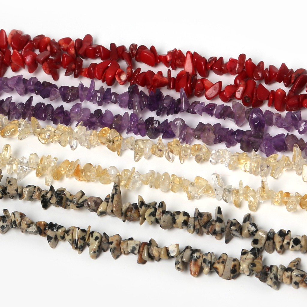 Manik-Manik Batu Kristal Agate Tiger Eye Alami 3-5mm Panjang 80cm Untuk Membuat Perhiasan Gelang Diy
