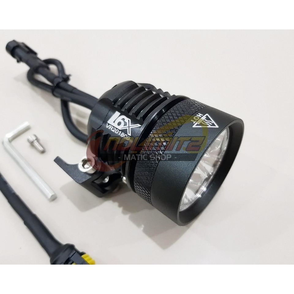 Lampu Sorot Cree LED L6X 60 Watt 6 Titik NMAX XMAX Aerox 155 Lexi PCX