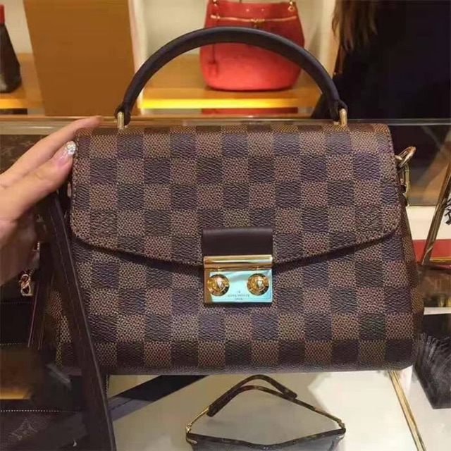 Tas LV croiset damier high quality ori leather