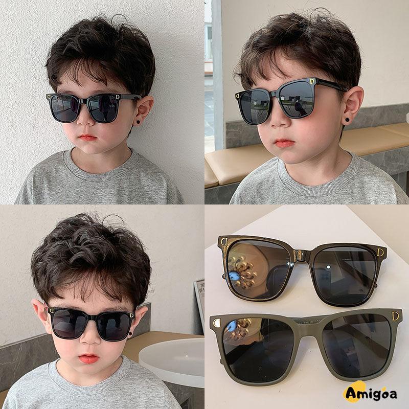 Kacamata Fashion Anak Laki-laki Perempuan Universal Anti-UV Street Shooting Sunshade Sunglasses - AG2