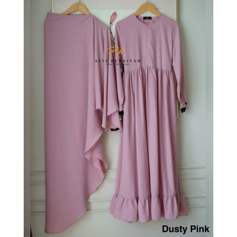 [Alfi Huraiyah] Gamis Set Singgalang