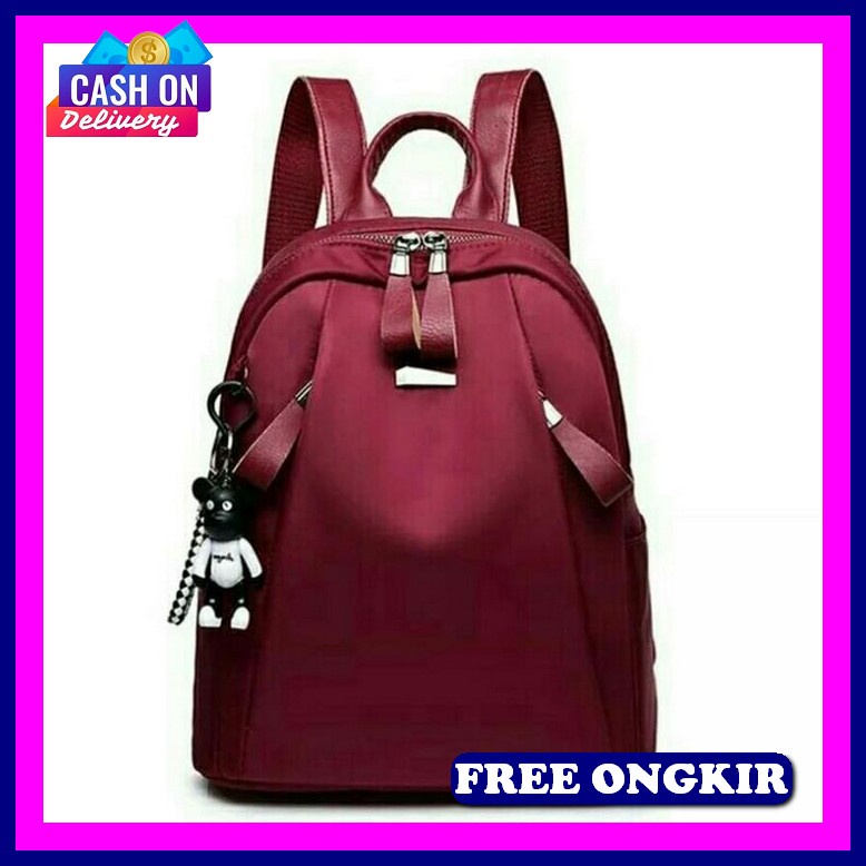 Rangsel Cewek Branded Backpack Premium Ransel Wanita Terbaru Tas Ransel Murah Tas Punggung Kekinian 