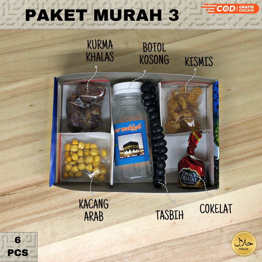

Paket Murah 3 Oleh Oleh Haji Umroh [ MUNTAZ ] / Paket Oleh2 Haji Umroh / Oleh Oleh Haji Umroh