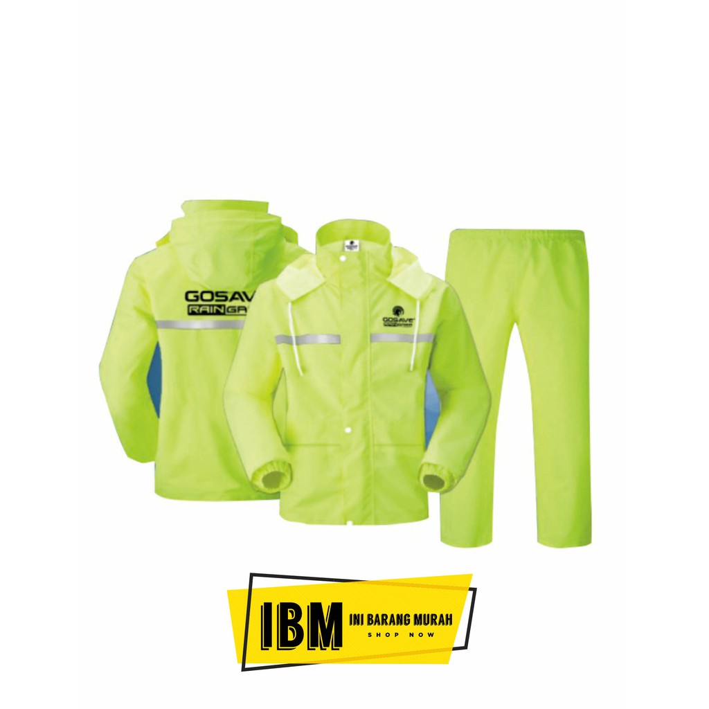 Jas Hujan RAINGARD HIJAU GO SAVE Industrial Safety Baju Celana