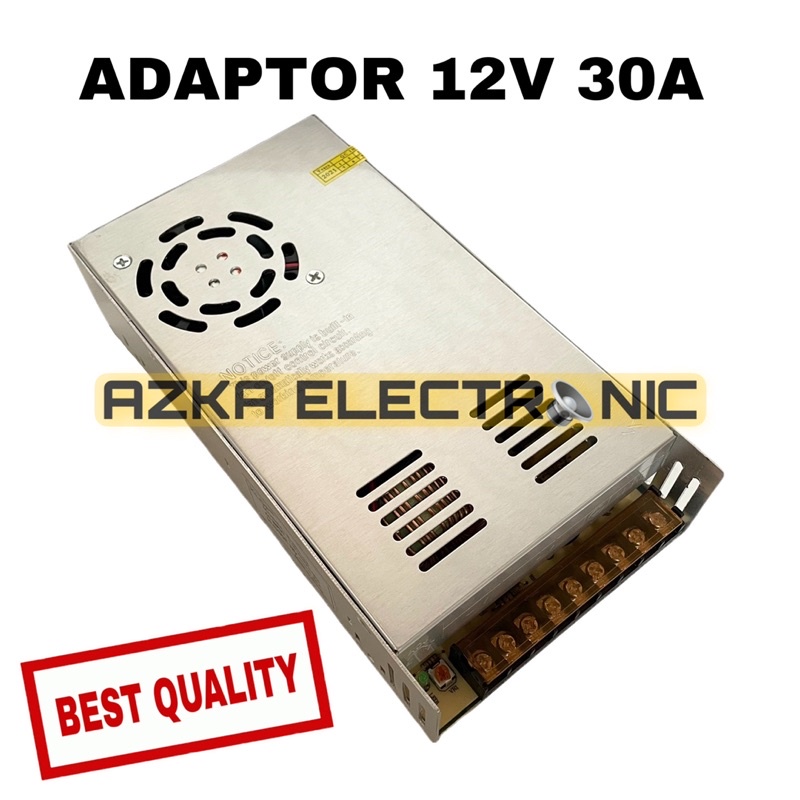 Adaptor Power Supply 12V 30A Switching