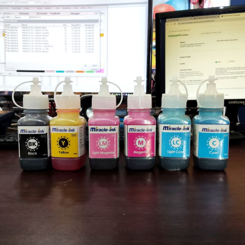 Tinta Printer Miracle 100 Ml (Epson)