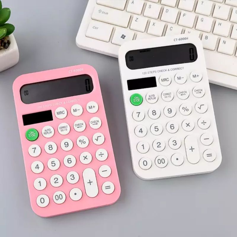 

RB Kalkulator Dagang Chek Ulang Citizen ct 6000ii Warna Putih