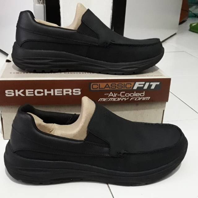 skechers harsen ortego black