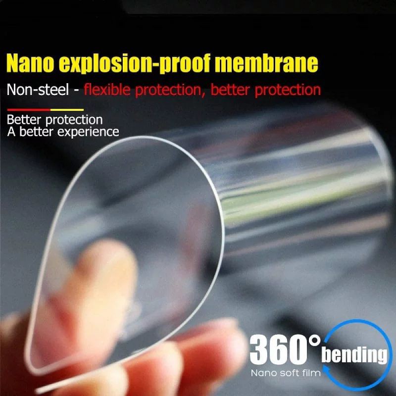 2in1 - Nano Hydrogel Film Xiaomi Redmi Note 8 Pro TG Antigores Screen Guard Protector Layar Kamera