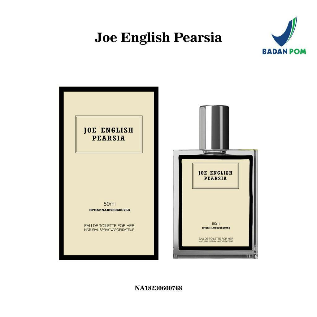 GEN - [BPOM] Parfum Joe English Pearsia 50ml Premium / Parfum Joe English 50ml Best Seller / Parfum Wanita Wangi Tahan Lama