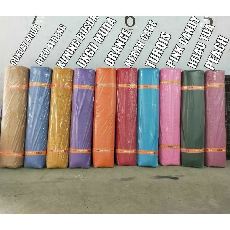 KAIN SPREI KATUN POLOS LEBAR 240