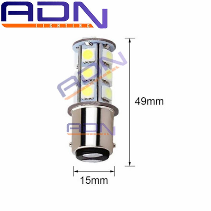 LAMPU LED sein mundur 1157 Bayonet 2 kaki 18 MATA 5050 mobil motor