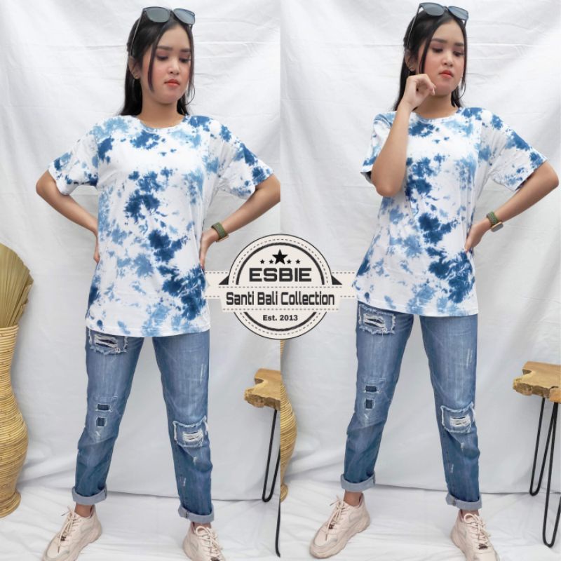 Kaos Tie dye Bali / kaos wanita / Fashion wanita  Bali