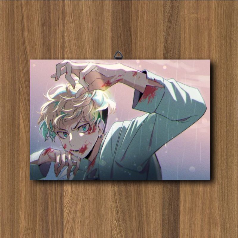 HIASAN DINDING KAMAR CHIFUYU MATSUNO TOKYO REVENGERS ANIME / POSTER KAYU ANIME / DEKORASI KAMAR-C25