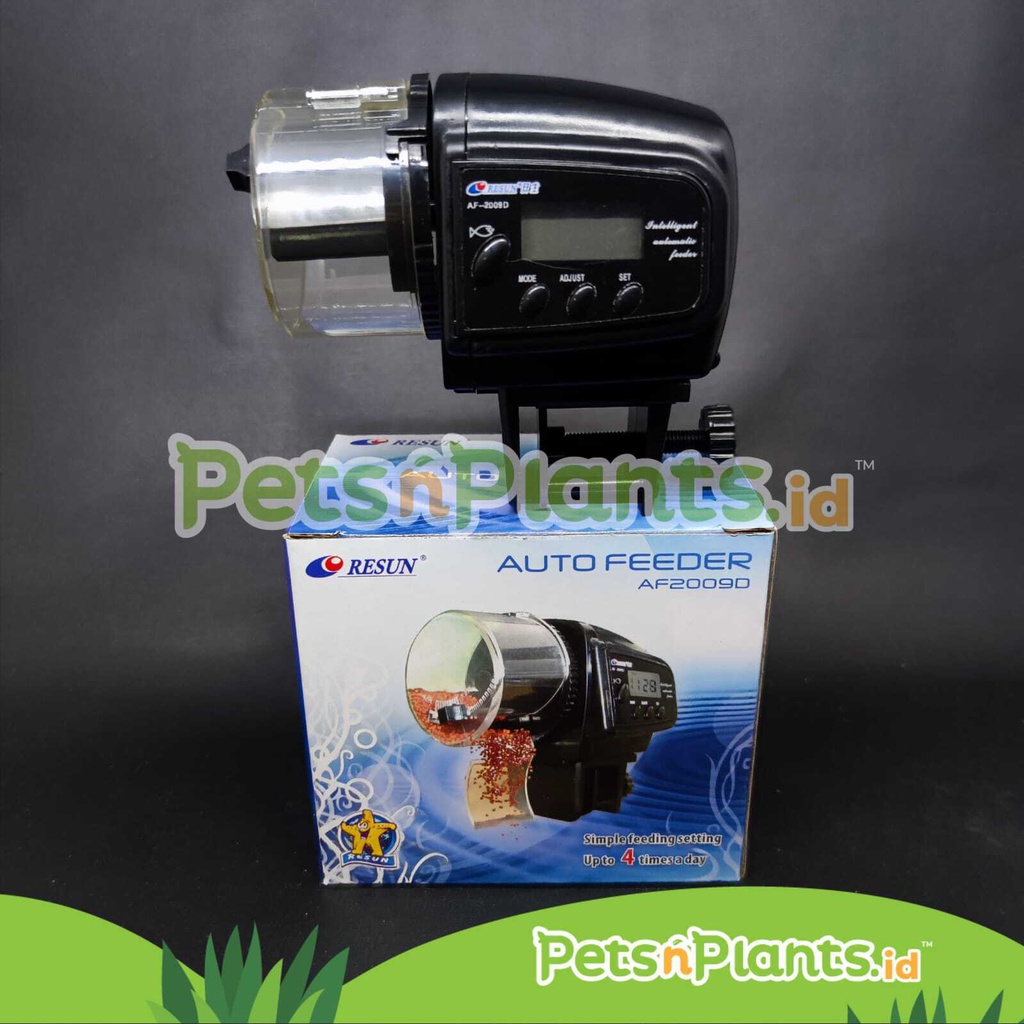 Resun Automatic Fish Feeder AF2003 Tempat Memberi Makanan Ikan Kura Kura Akuarium Otomatis