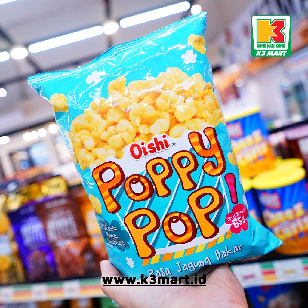 

Oishi Poppy Pop Rasa Jagung Bakar 65Gr