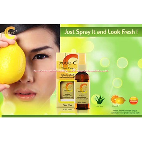 Probio C Vitamin C Spray Untuk Perawatan Kulit &amp; Mencegah Penuaan Dini 50mL