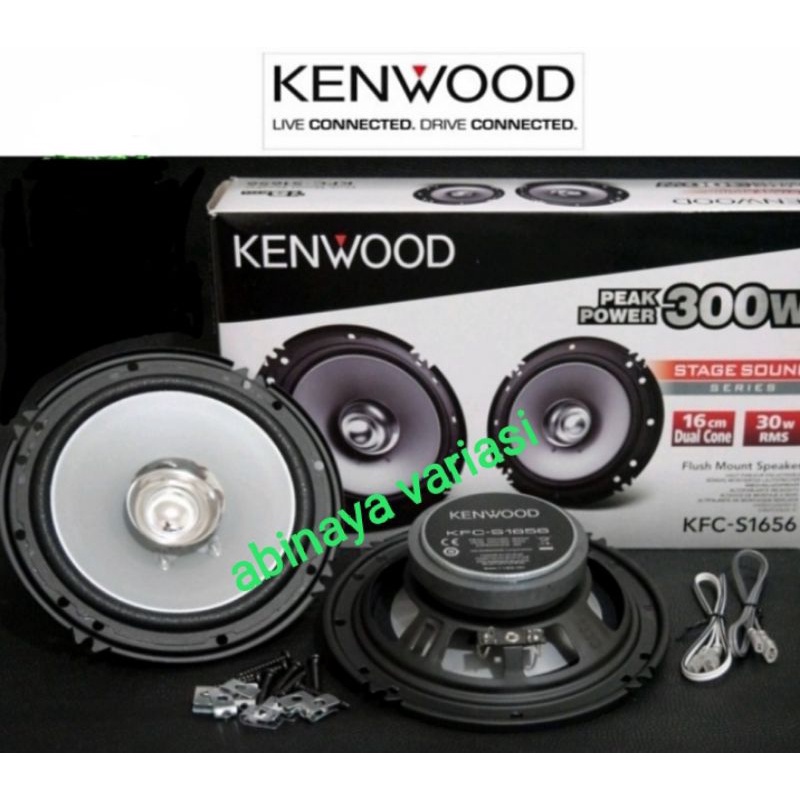 Speker Pintu Mobil ROCKY Original Kenwood 6inch KFC-S1656