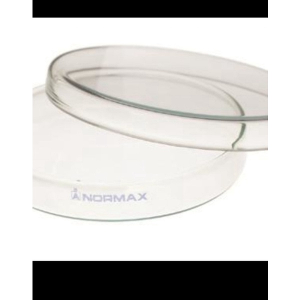 Paling Laku Petridish  Cawan Petri Kaca. 100x15mm. Normax LAB KIMIA