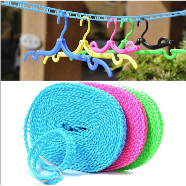 Gantungan Baju Tali Jemuran 5 Meter Clothes Line Laundry Tambang 5M Magic Hanger 5Meter Rope Panjang