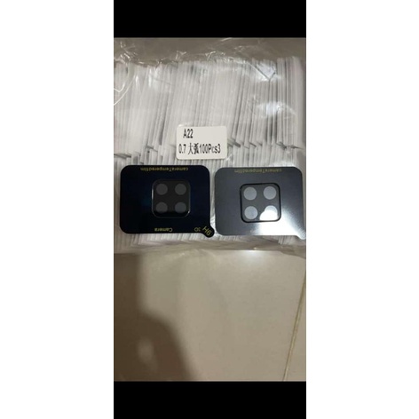 FULL FRAME 9H Samsung A22 4G A22 5G Tempered Glass Camera Screen Protector Pelindung Camera