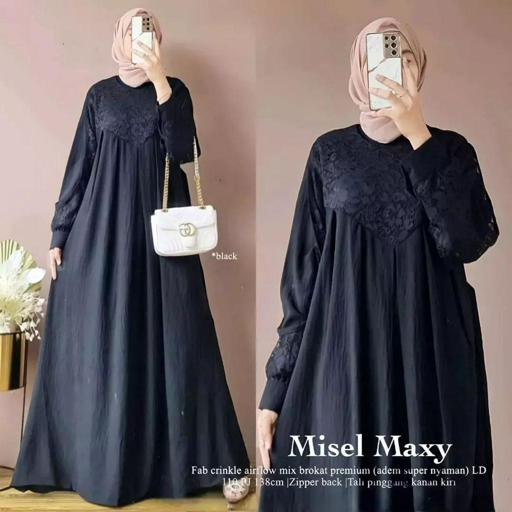 COD DRESS KONDANGAN/ GAMIS BRUKAT/ TERBARU 2023/ MISEL MAXY/ CRINKLE AIRFLOW