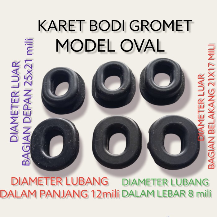 KARET BODY BODI GROMET SAYAP BELAKANG JUPITER Z LAMA 2003 - 2008