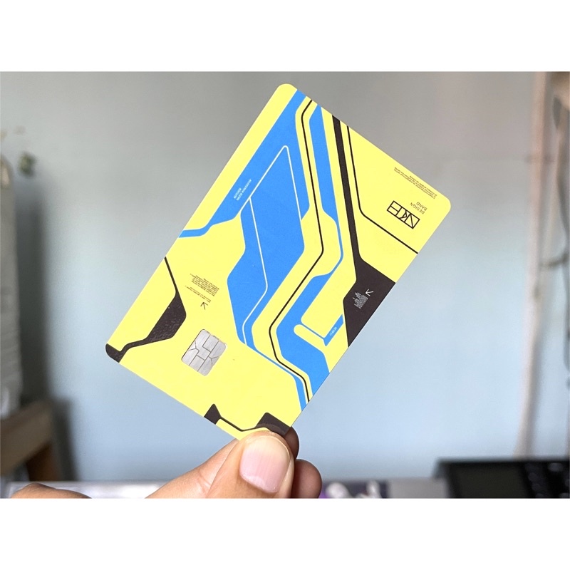 Skin Kartu Debit Cyberpunk Style