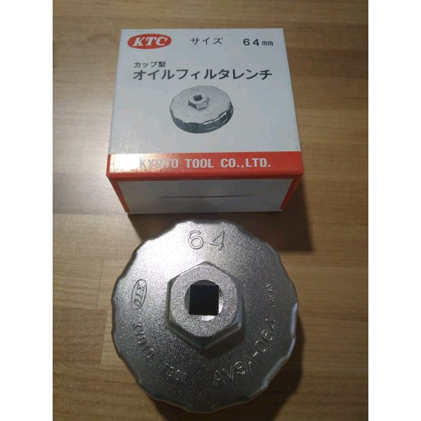 KTC Kunci Oil Filter Cup KTC Cup Type Oil Filter Cartridge Wrench AVSA 064 I  PROMOB21