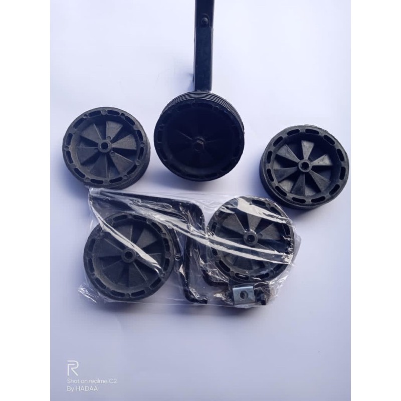 Roda bantu sepeda anak samping ukuran 12,16,18 kuat