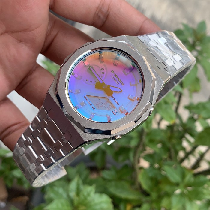 G-Shock Custom GA-2100 SRS ORIGINAL SILVER GEN5
