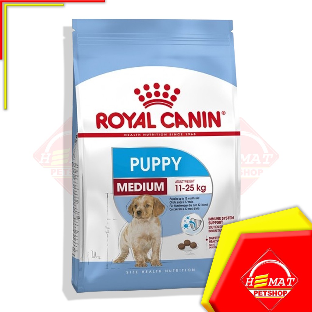 Makanan Anjing Royal Canin Medium Junior 10 Kg / Medium Puppy 10kg