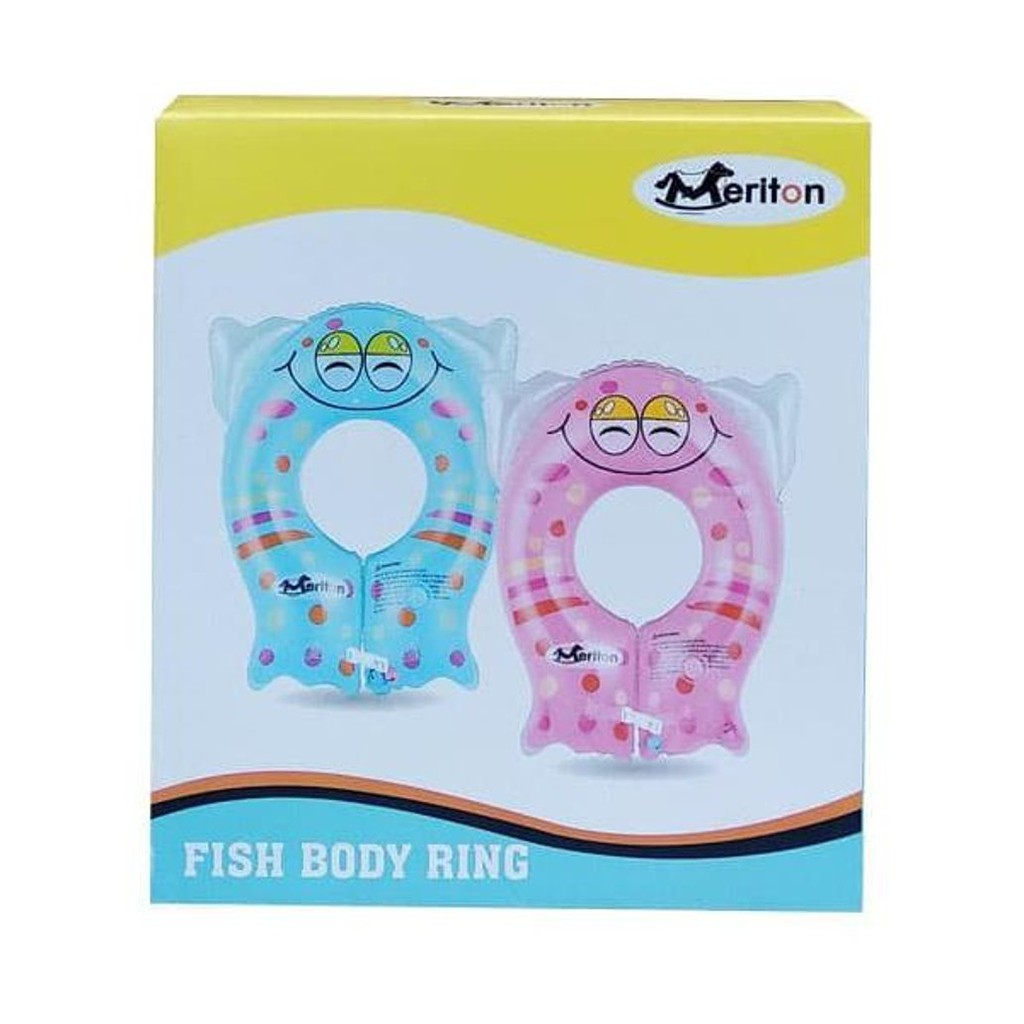 Pelampung Anak MERITON Fish Body Ring - 18020 / Ban Pinggang