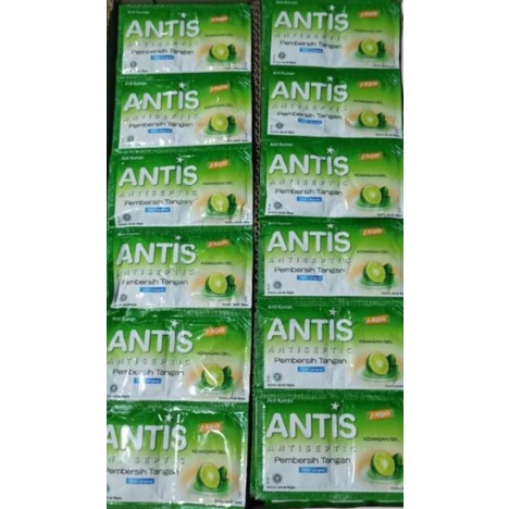 ANTIS ANTISEPTIC/ HANDSANITIZER (serenceng 24sachet)