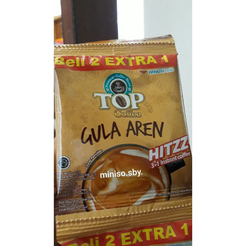 

Top coffee gula aren rtg (isi 15 pcs)