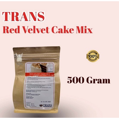 

TRANS RED VELVET CAKE MIX 500gr