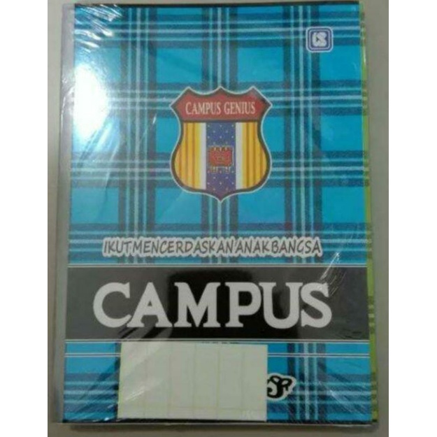 

buku tulis campus isi 42.Lembar 1.pak 6.buku