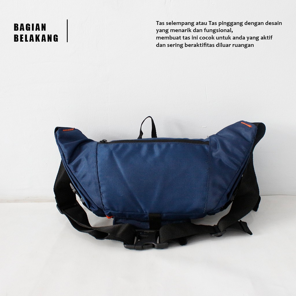 Tas Waistbag ELBRUS CAMSHOT - Tas Selempang Pria / Tas Waistbag - Tas Pria - Tas Wanita AIRPHONE