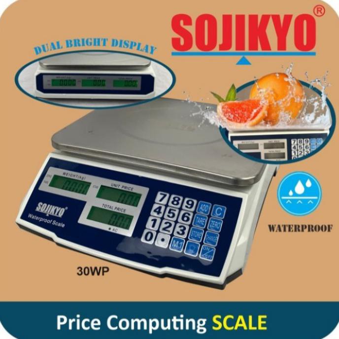 Timbangan Digital Waterproof 30Kg Sojikyo Amiraho_233