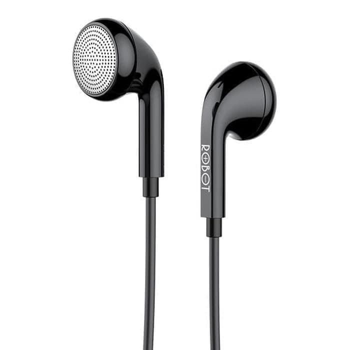 Robot RE601 Flat Wired Earphone Lightweight Design
