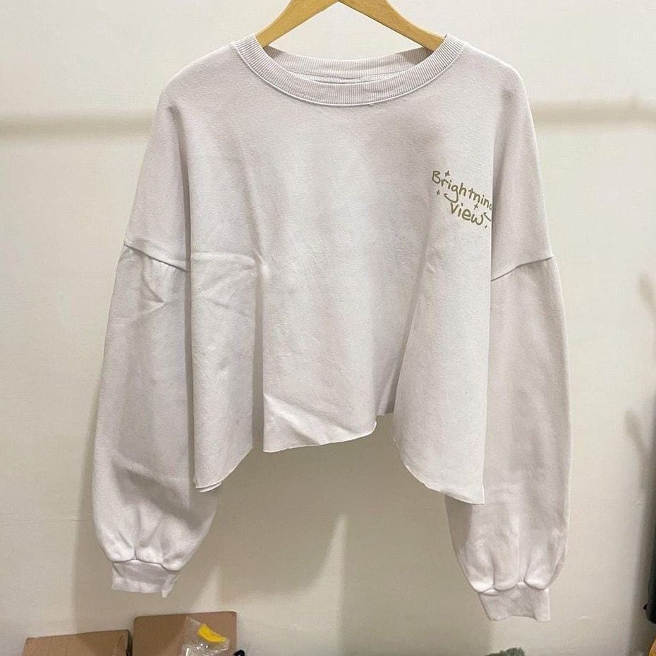 BEFAST - ZFS OOTD Wanita Sweater SEOLBY / NATURE FLEECE SWEATER / Pakaian Sweater Keluaran terabru 2022 / Sweater Motif / Outfit kekiniaan Remaja / OOTD Hangout Wanita / Sweater crop