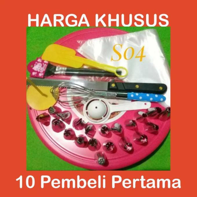 

Paket Alat Kue Ulang Tahun B / Dekorasi Kue Tart S04 Terlaris